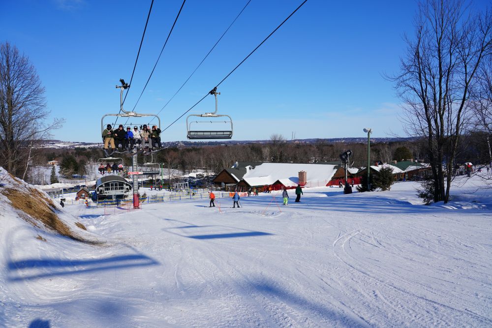 Scenic view of Granite Peak Ski Area