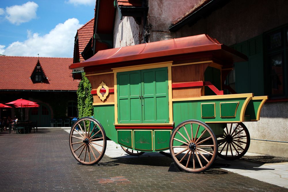 Wagon at the Grant's Farm