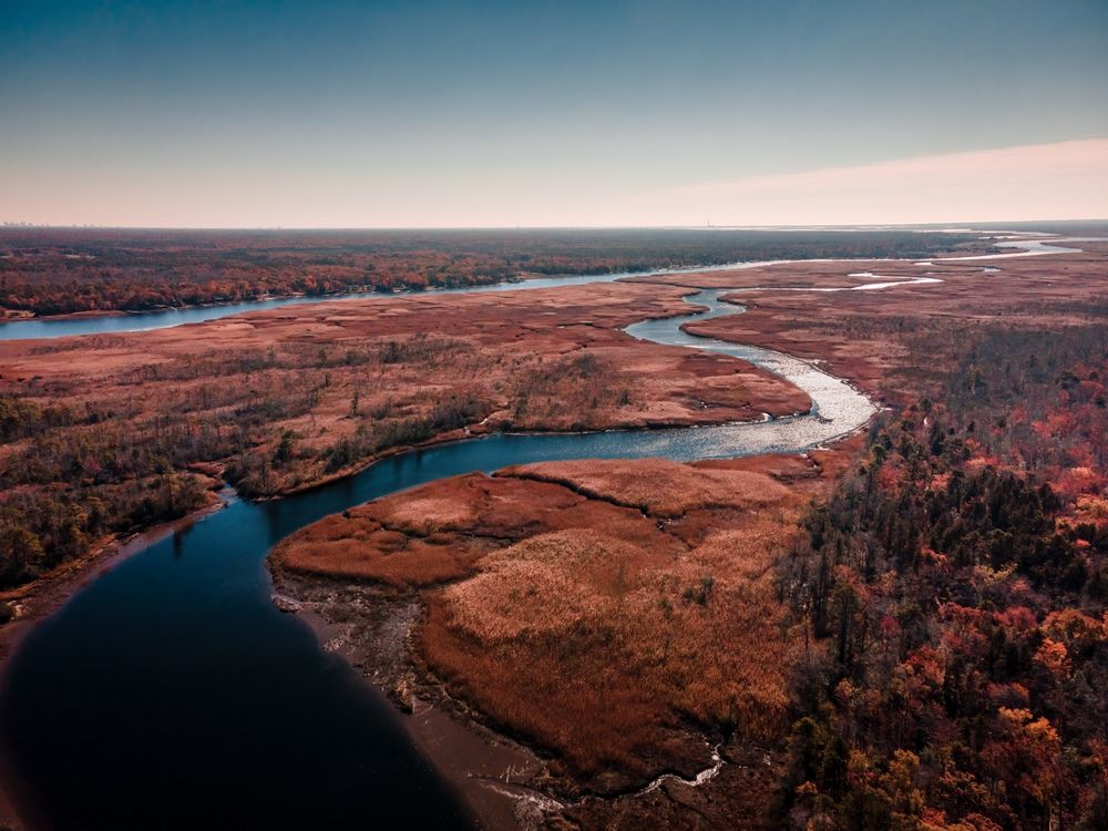 View of Great Egg Harbor River