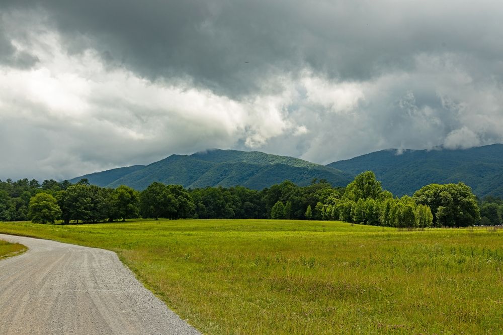Landscape of Great Smoky Mountains National Park, Tennessee