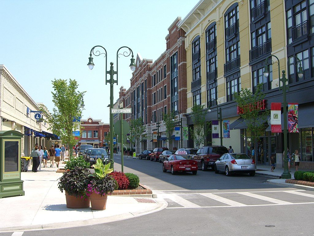 View of Greene Town Center