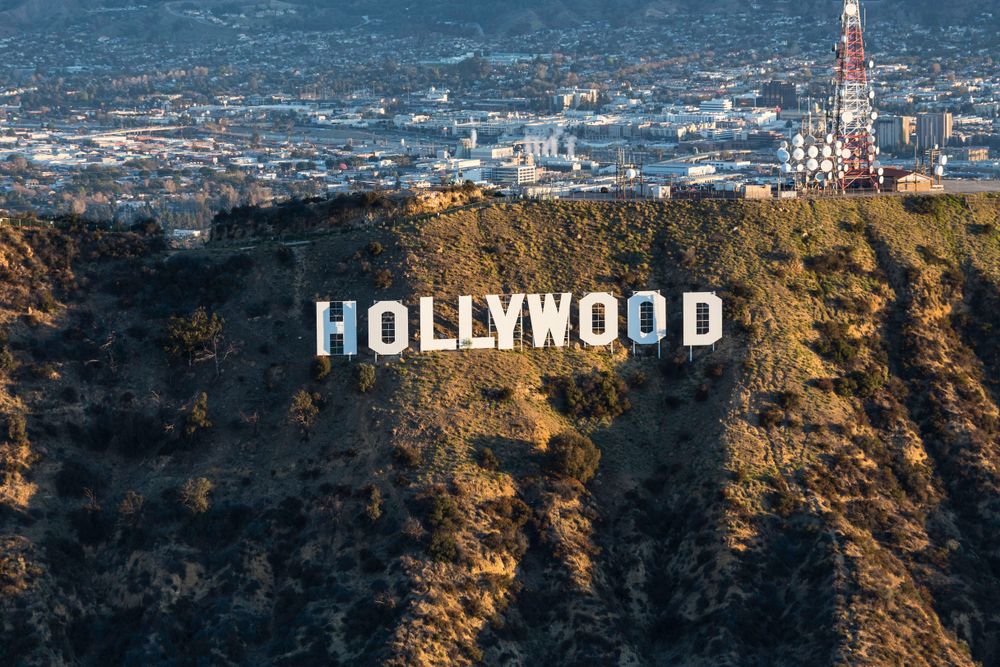 Hollywood sign at Griffith Park