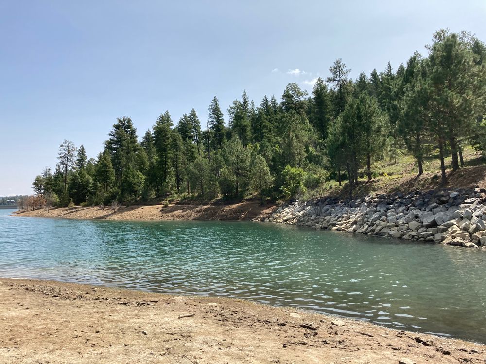 Calm waters at Grindstone Lake