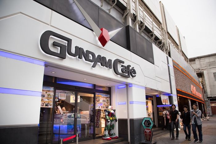 Gundam Cafe in Akihabara