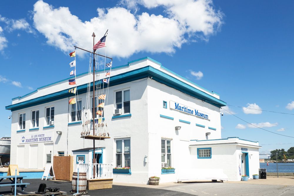 Exterior view of H. Lee White Maritime Museum