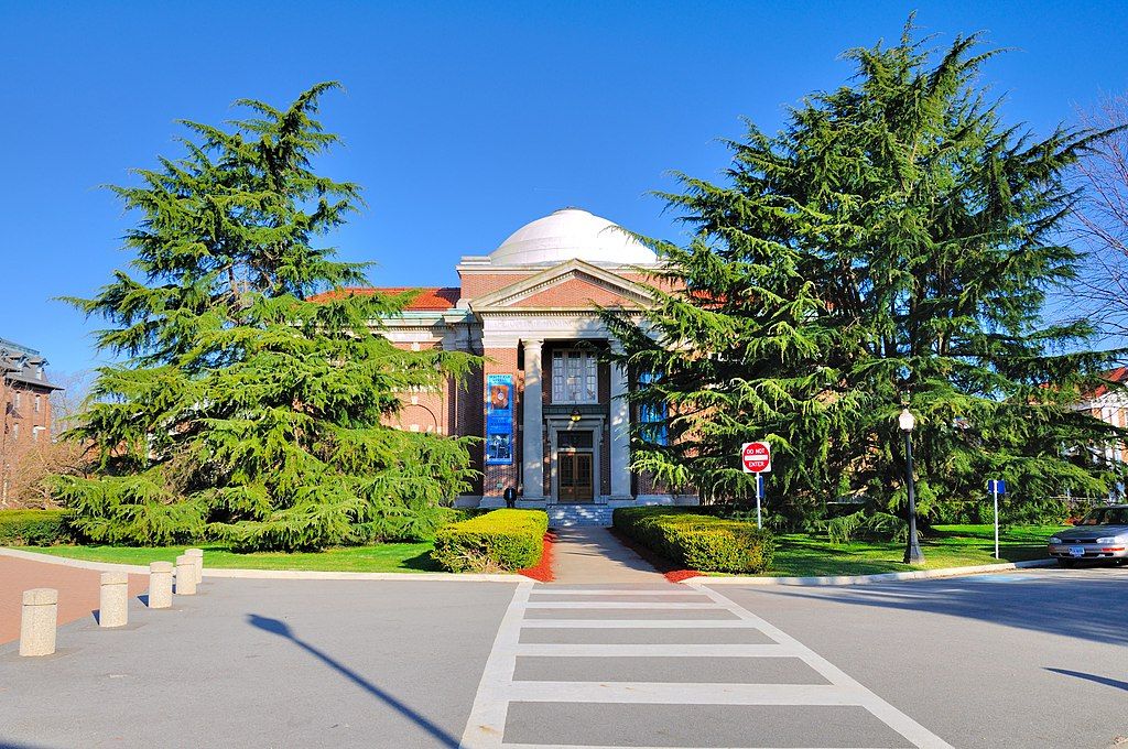 Exterior of a museum at Hampton University Museum