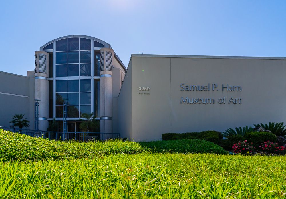 Entrance to Harn Museum of Art