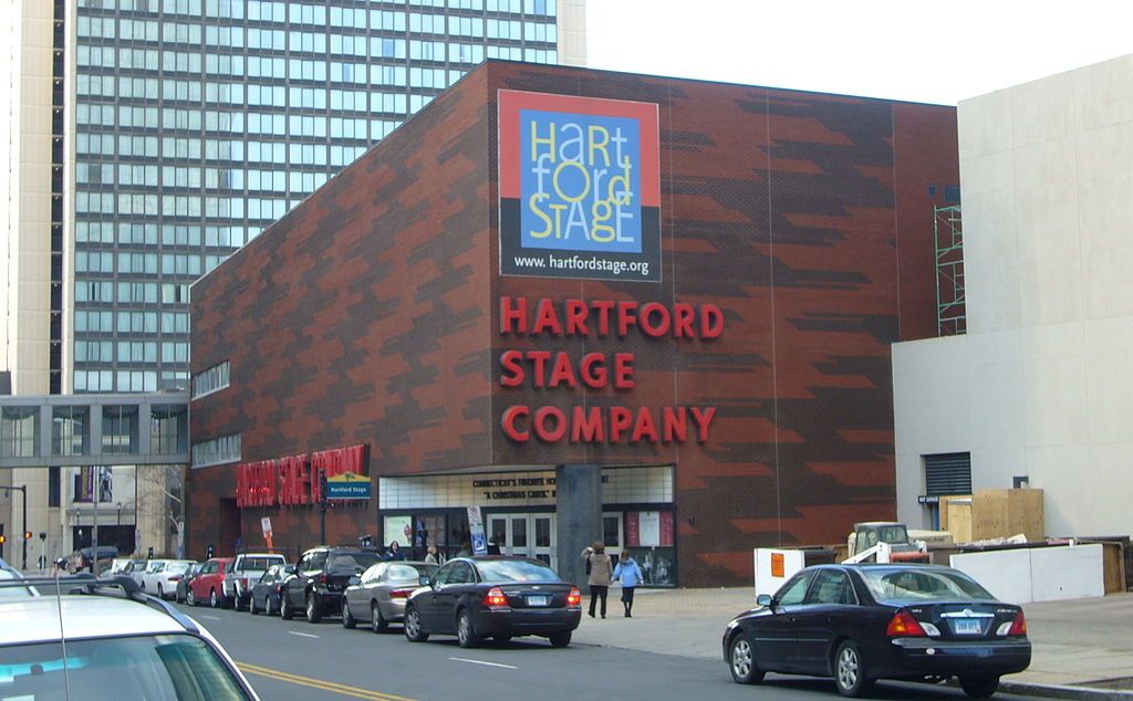 Exterior of Hartford Stage
