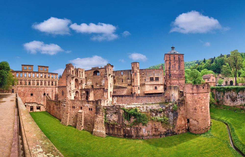 Exterior of the Heidelberg Castle