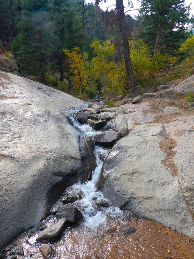 Stream flowing through Helen Hunt Falls