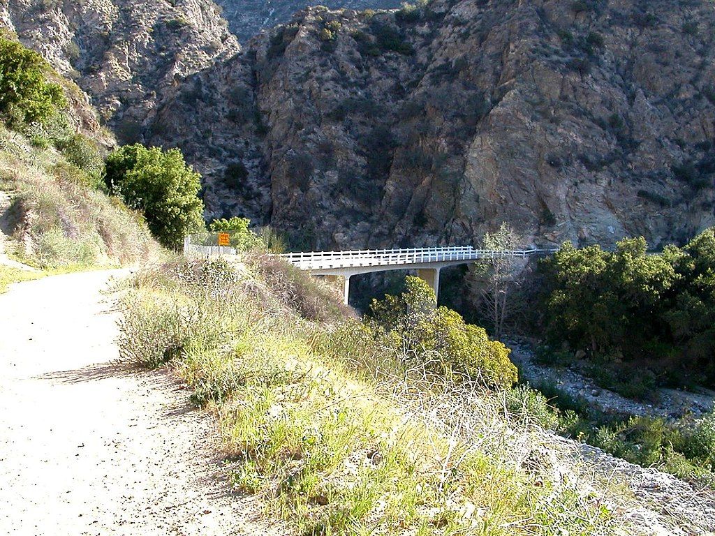 Bridge over a valley at Henninger Trailhead