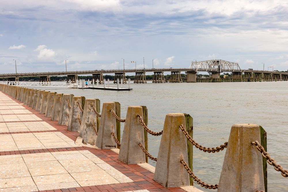View from the Henry C. Chambers Waterfront Park