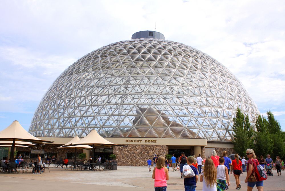 Desert Dome in Henry Dearly Zoo