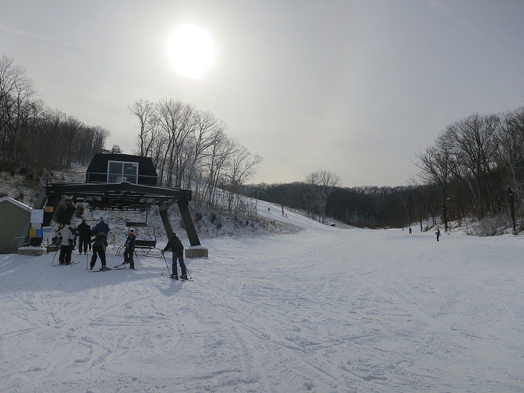 Visitors skiing at Hidden Valley Ski Resort