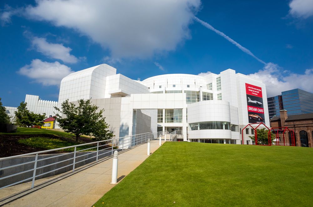 Exterior view of High Museum of Art