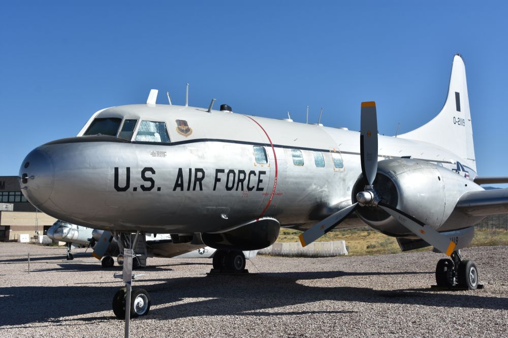 An aircraft at Hill Aerospace Museum