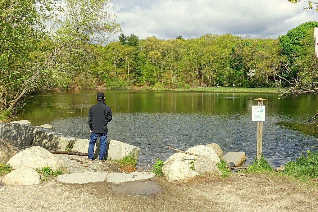View of Menotomy Rocks Park