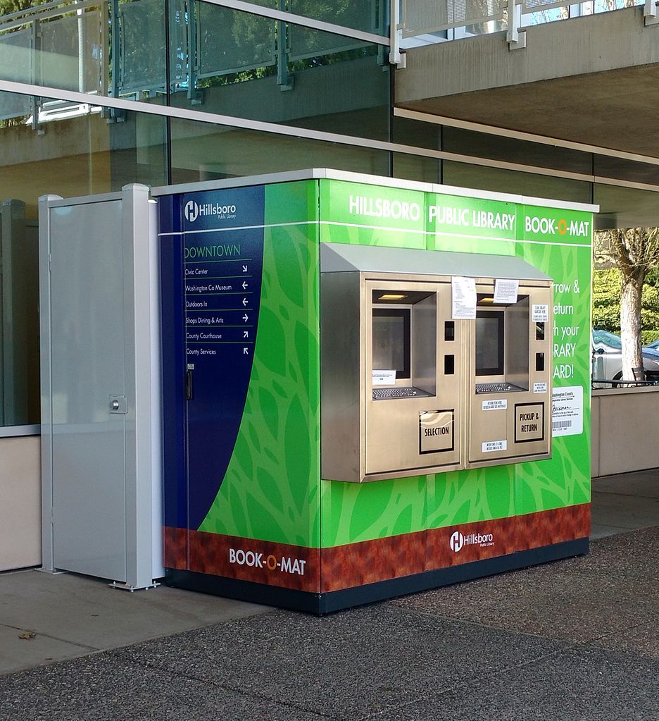 Book-O-Mat at Hillsboro Public Library