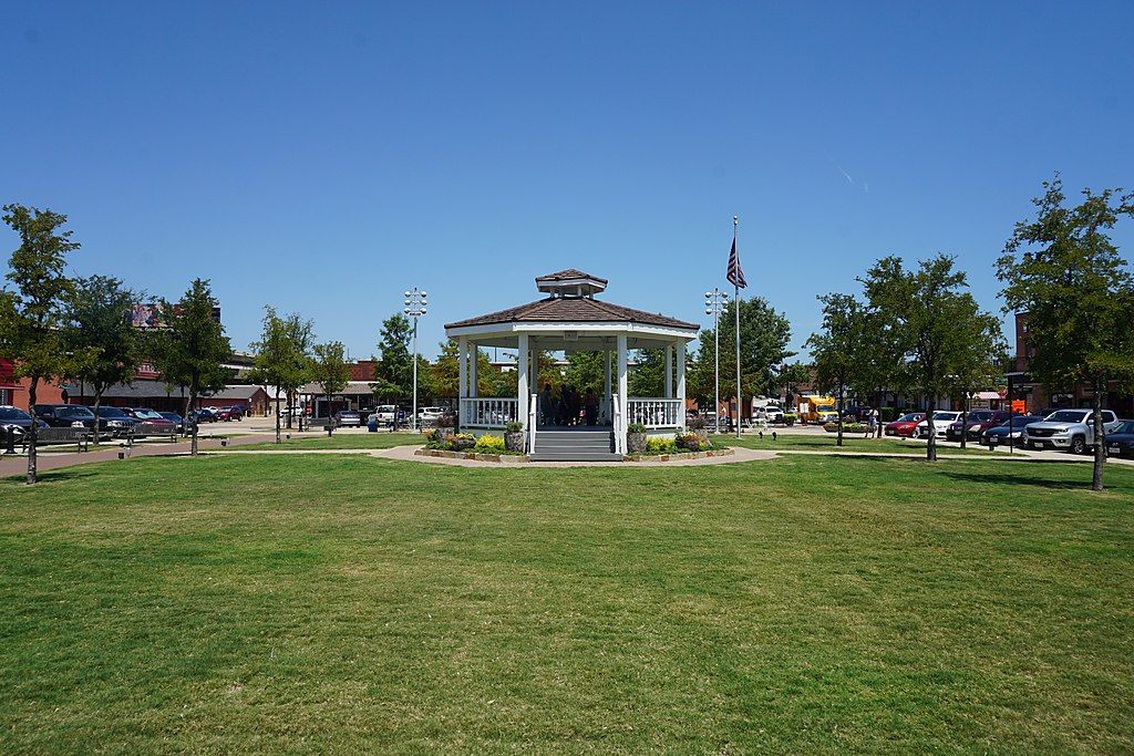 Gazebo at Downtown Carrollton
