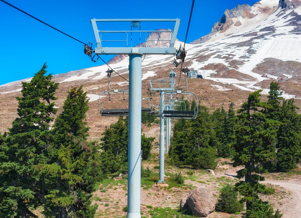 View of Historic Timberline Lodge
