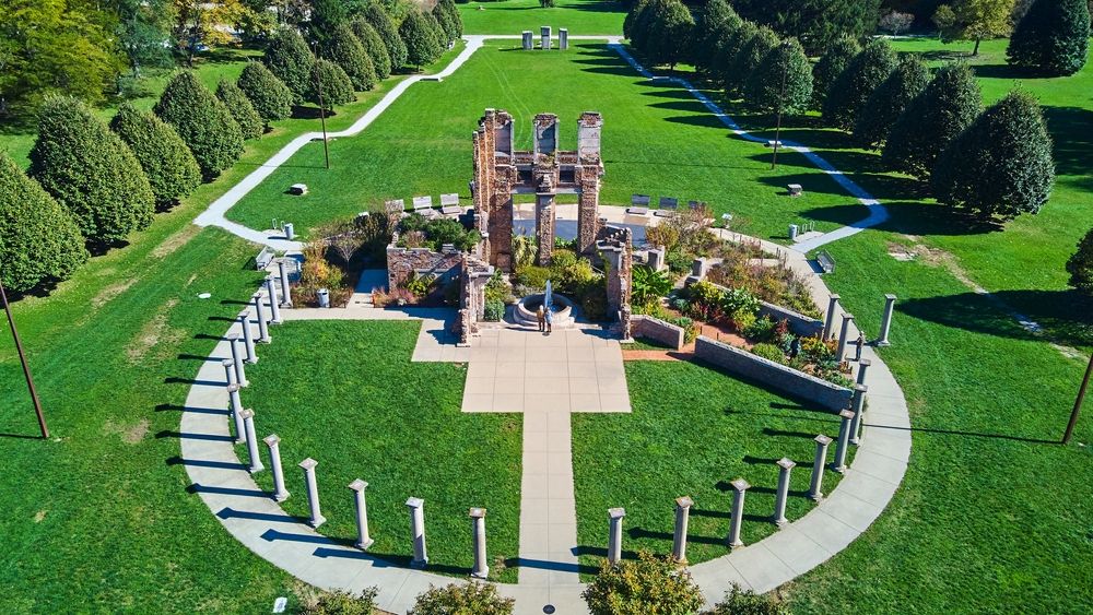 Stunning view of the Holliday Park