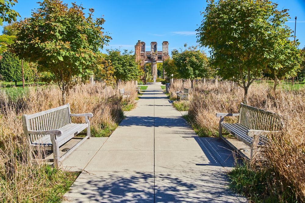 Walkway at Holliday Park