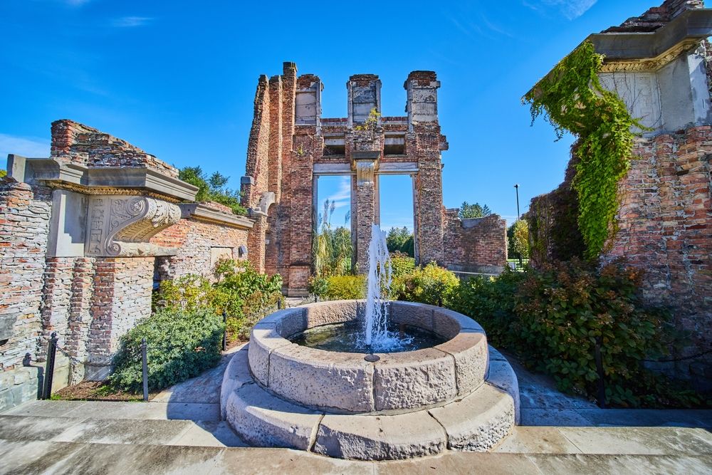 Fountain at Holliday Park