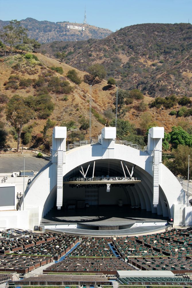 Daytime view of Hollywood Bowl