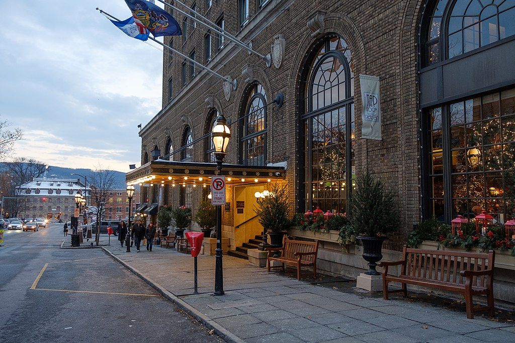 Entrance of Hotel Bethlehem