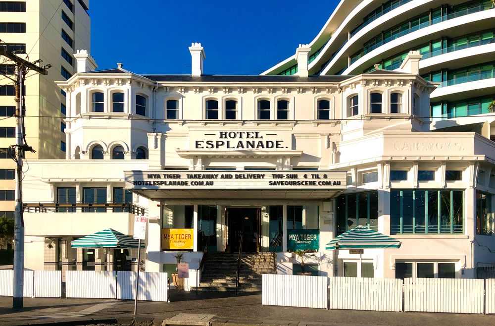 Exterior of Hotel Esplanade