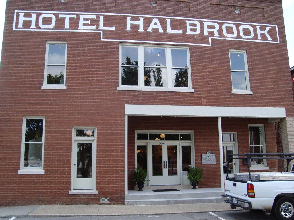 The Clement Railroad Hotel Museum in Hotel Halbrook in Dickson, Tennessee.
