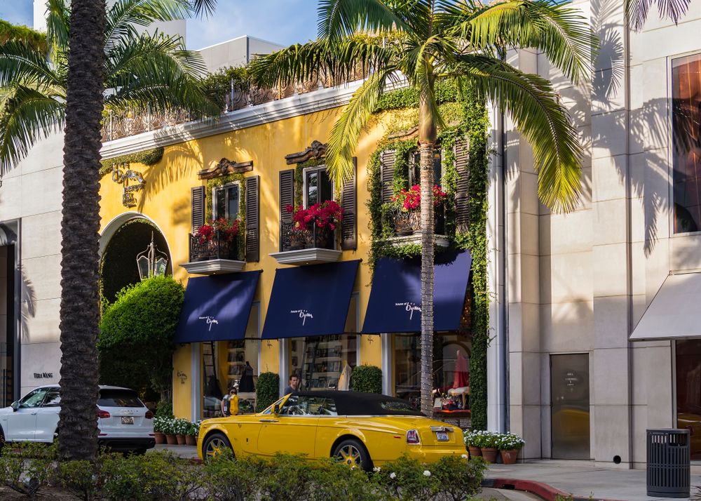 Street view of the House of Bijan