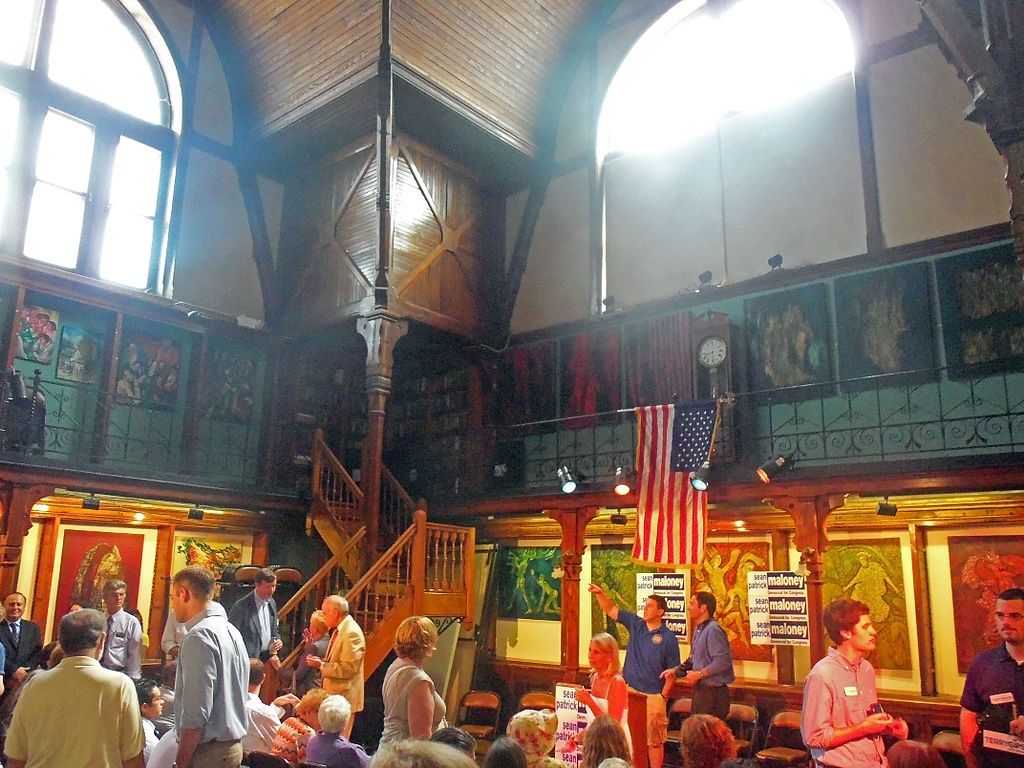Interior of Howland Cultural Center