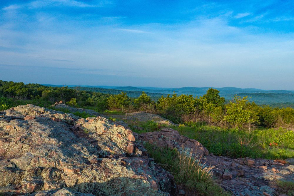 Landscape of Hughes Mountain Natural Area
