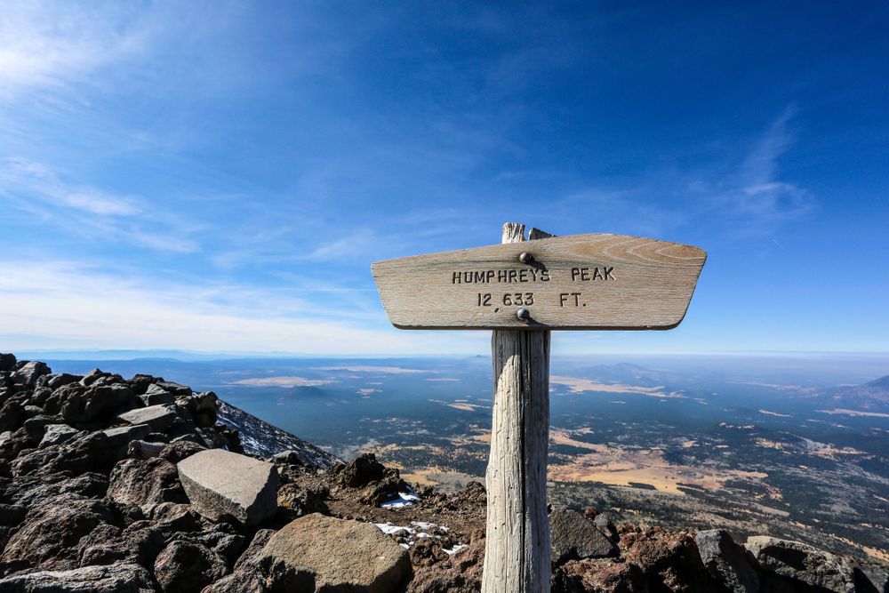 View from Humphreys Peak