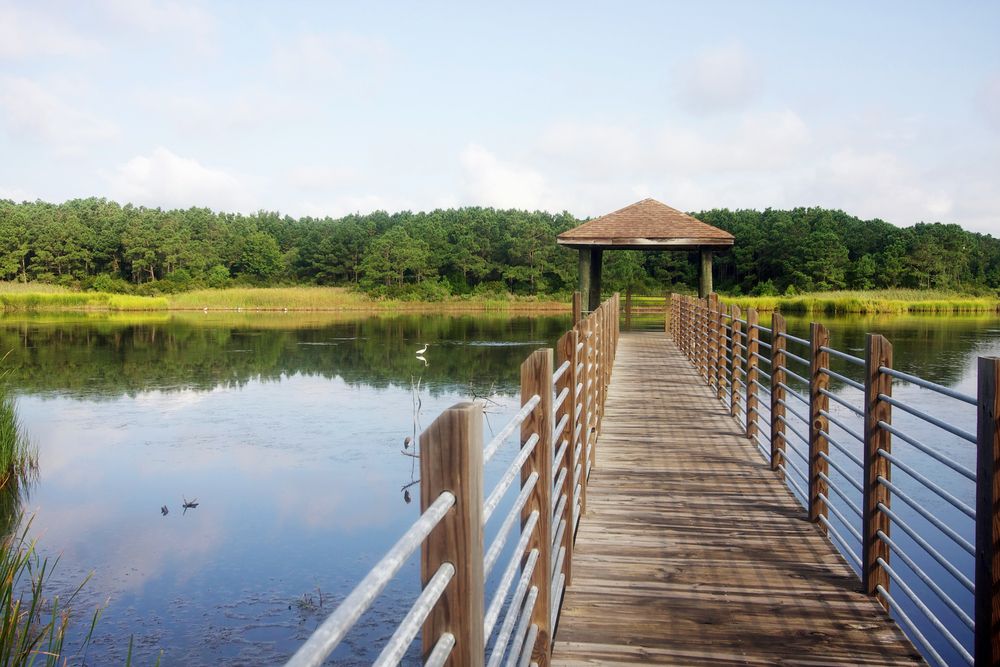 Boardwalk at Huntington State Beach