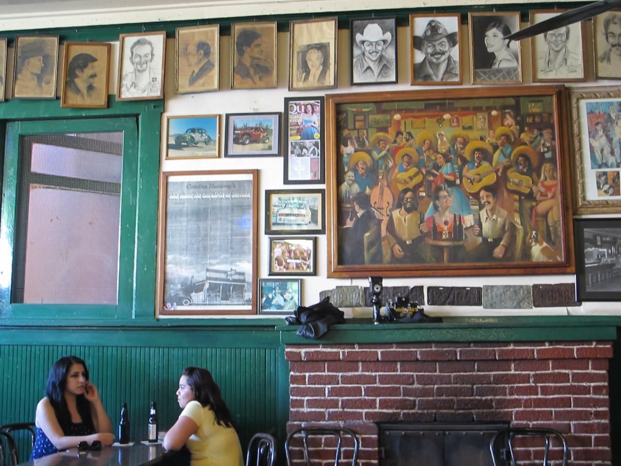People in Hussong’s Cantina