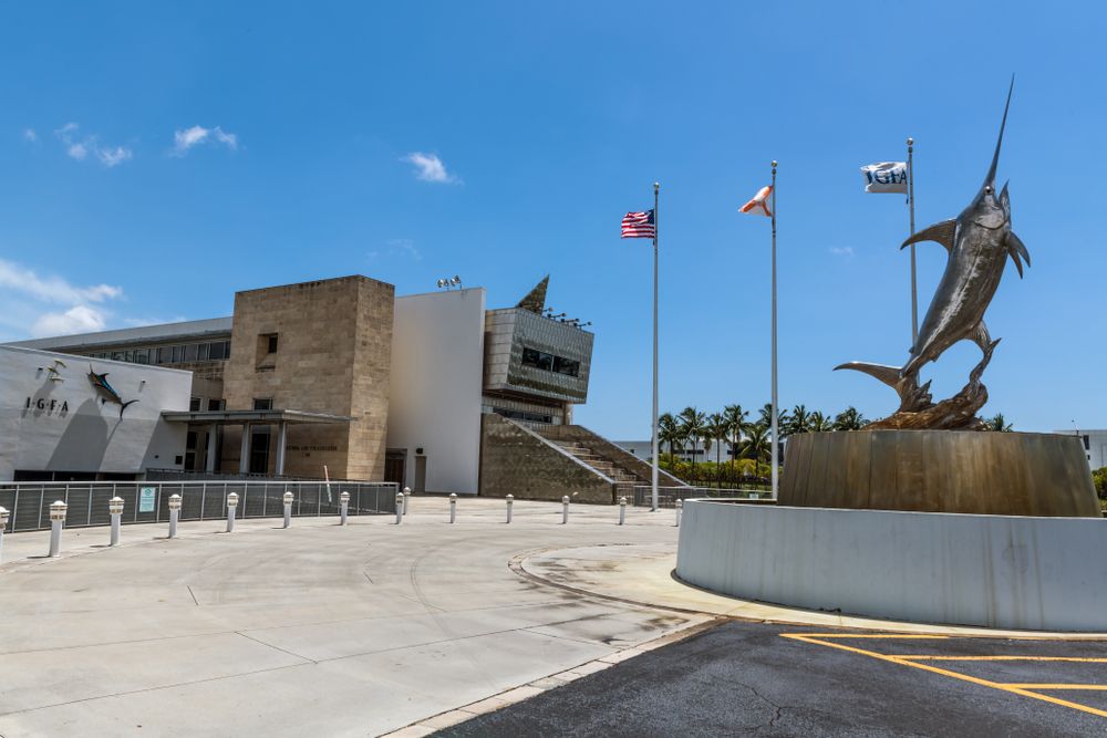 view of the IGFA Fishing Hall of Fame and Museum from outside