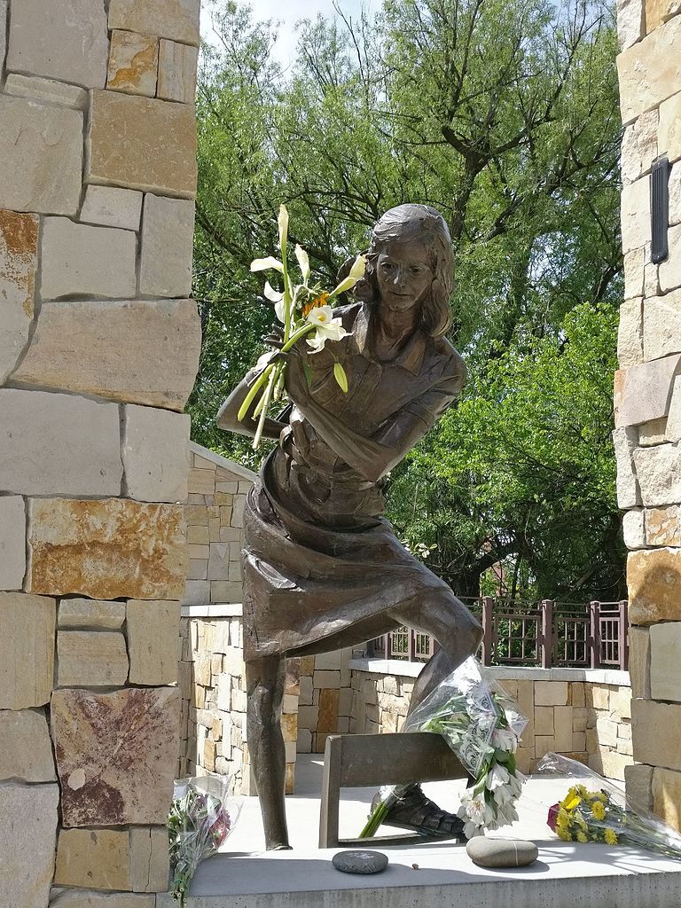 Daytime view of Idaho Anne Frank Human Rights Memorial