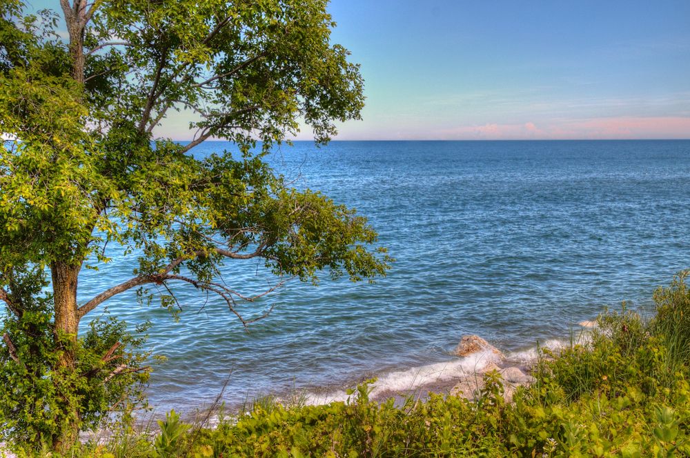 View of the Illinois Beach State Park