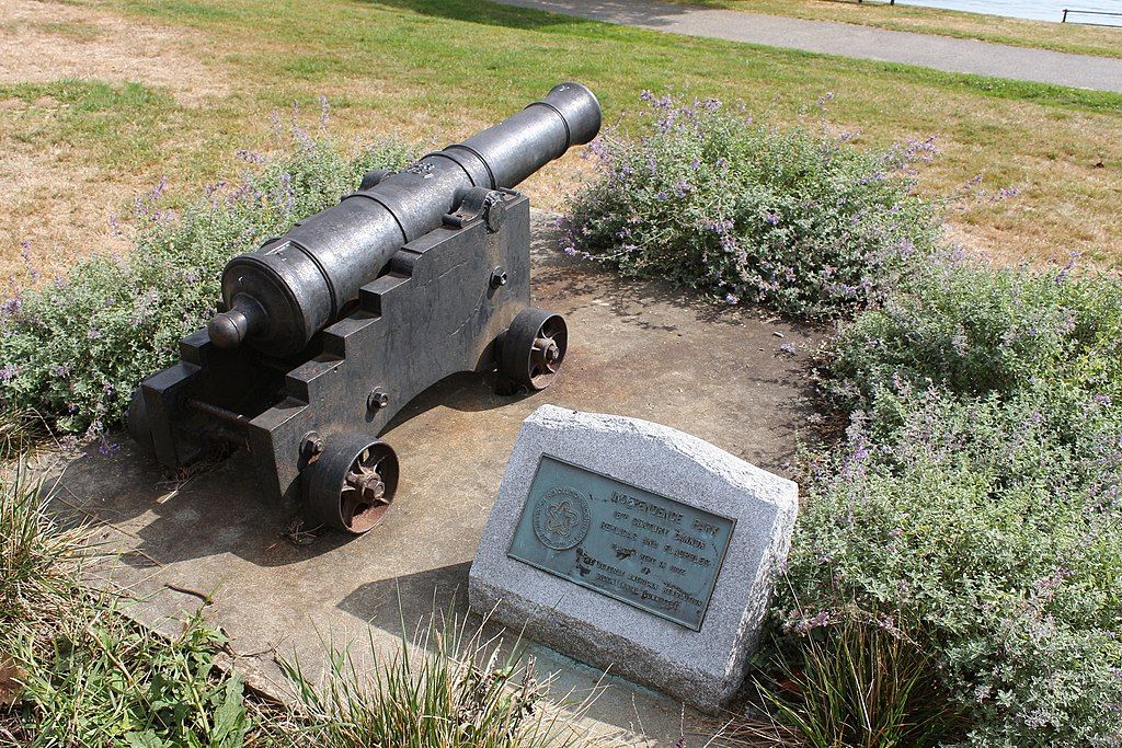 Canon kept for display at Independence Park