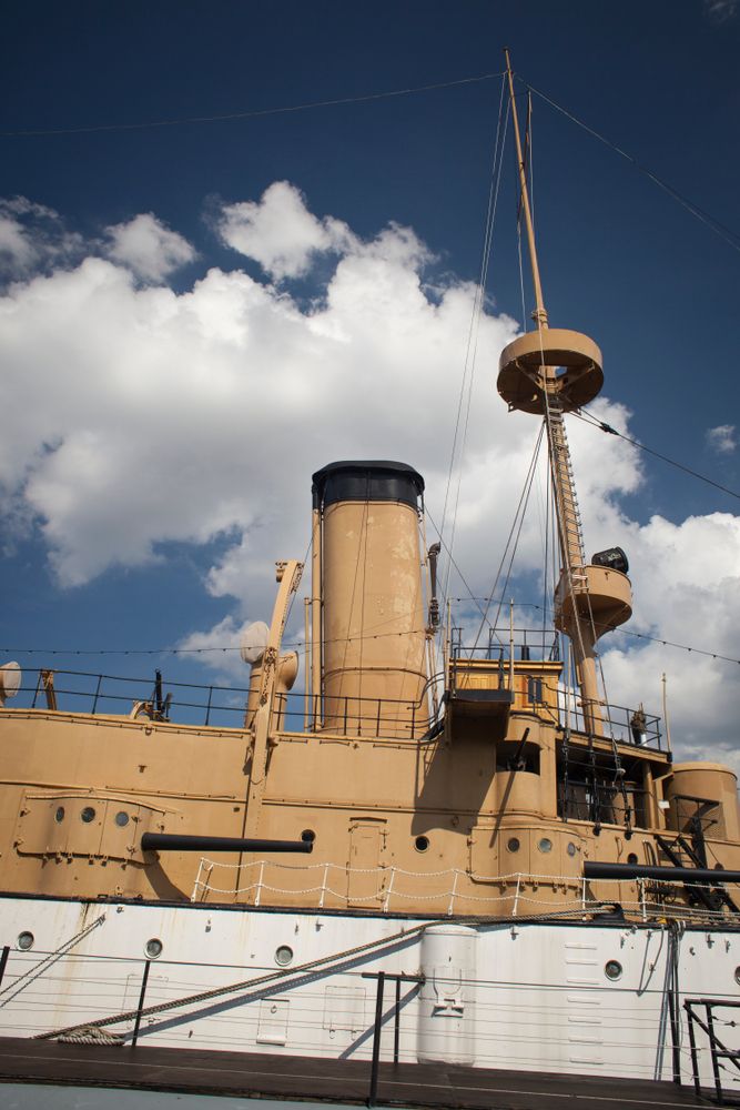 View of Independence Seaport Museum