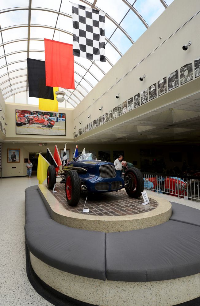 Exhibit at Indianapolis Motor Speedway Museum