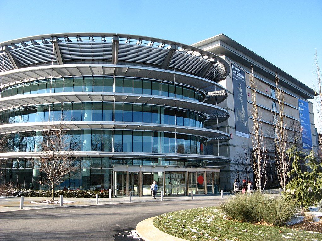 Front View of Indianapolis Museum of Art