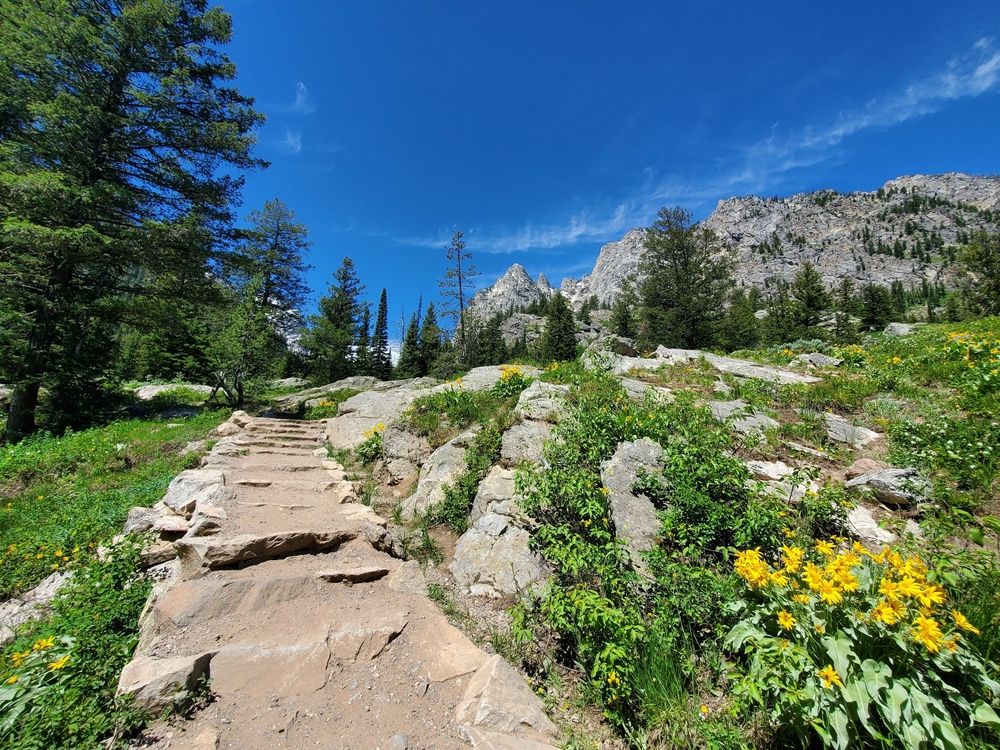Nature trail leading to Inspiration Point