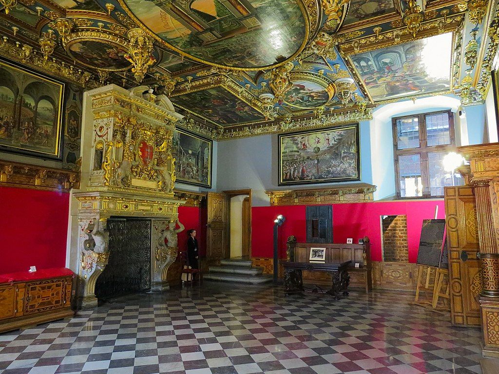 Interiors of Town Hall