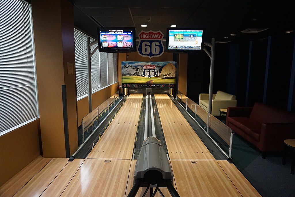 Bowling lane at International Bowling Museum & Hall of Fame