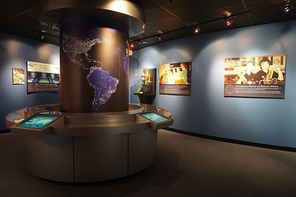 Exhibits at International Bowling Museum & Hall of Fame