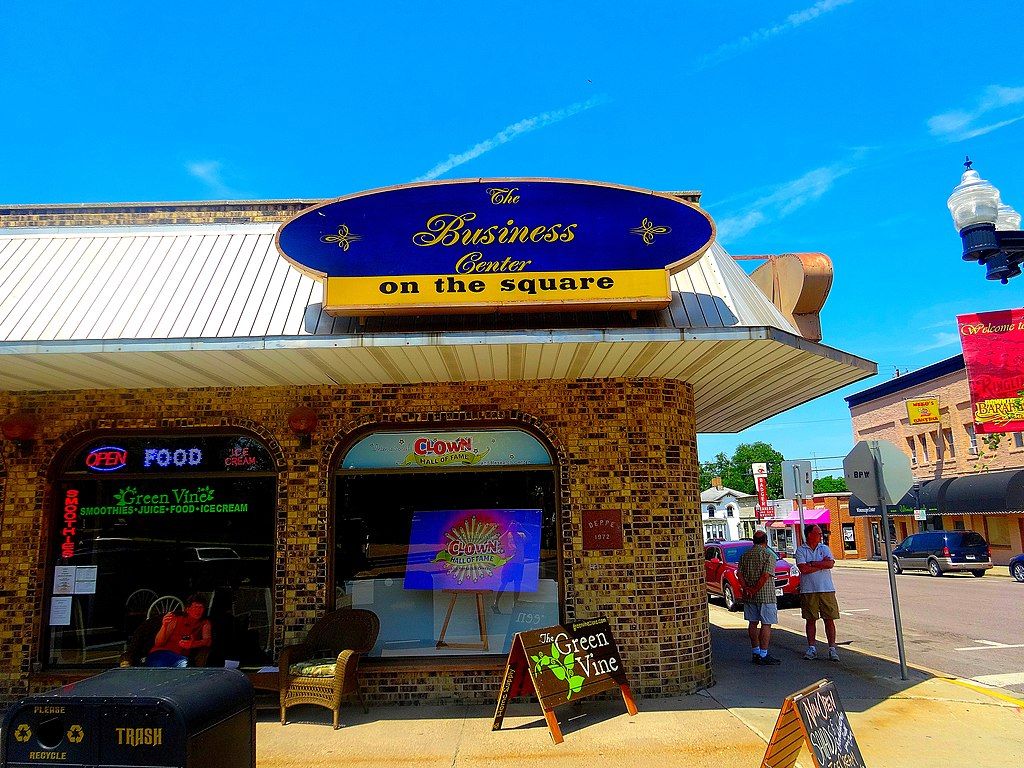 Street view of International Clown Hall of Fame