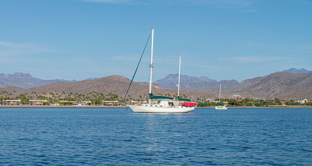 Boat in Islas Los Coronados